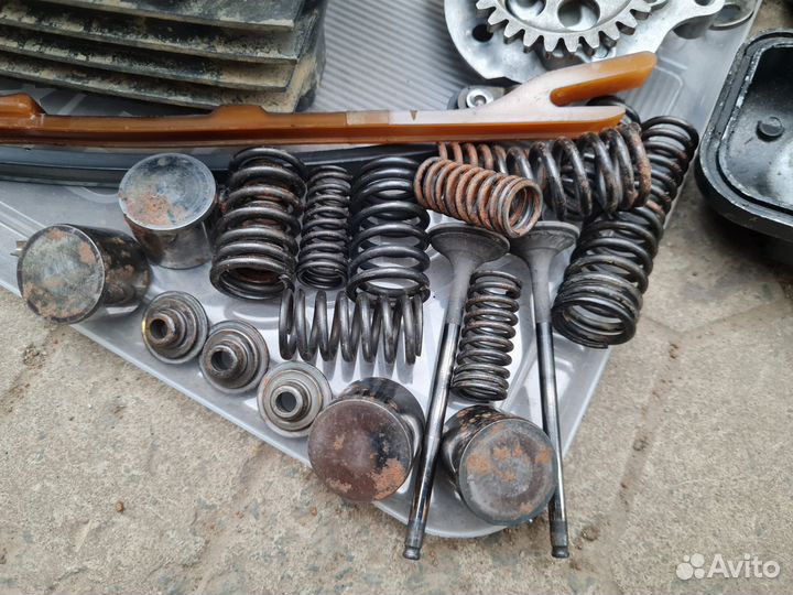 Мотор Honda AX1 разбор