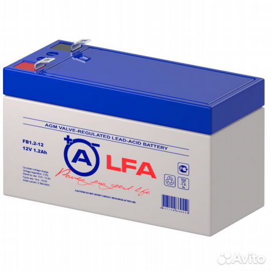 Свинцово-кислотный аккумулятор LFA battery FB1.2-1