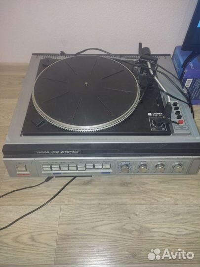Проигрыватель винила вега 109