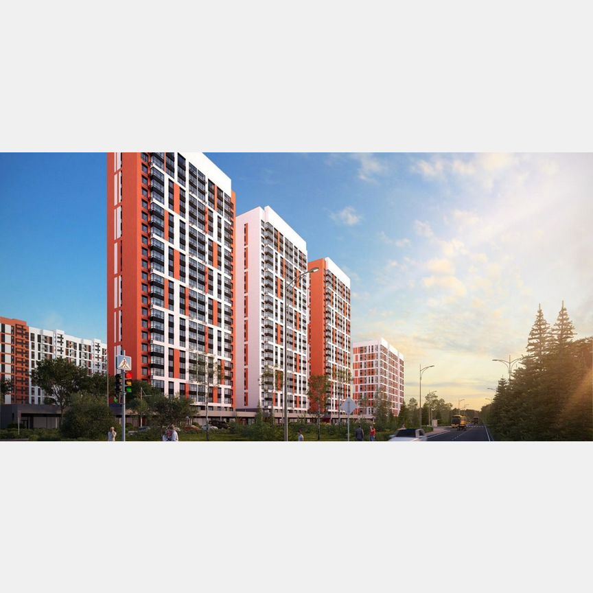 2-к. квартира, 52,7 м², 20/22 эт.