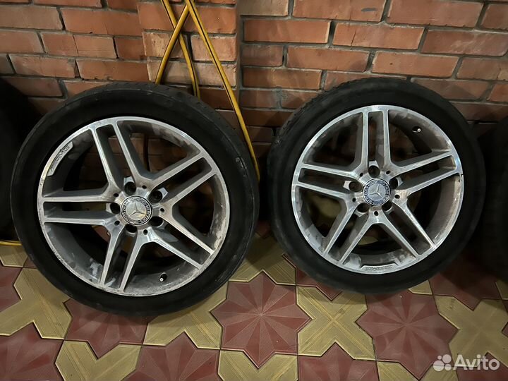 Диски r17 разноширокие мерседес AMG