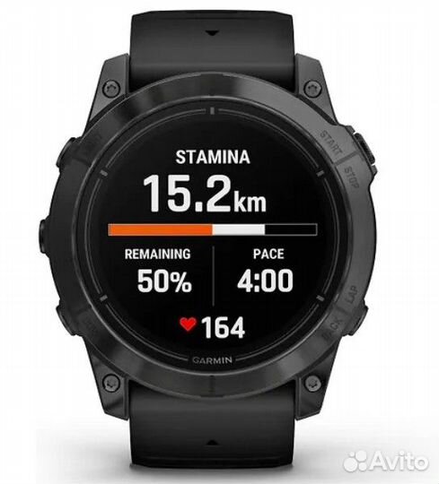 Garmin Epix Pro - спортивные часы, 51 мм, черные