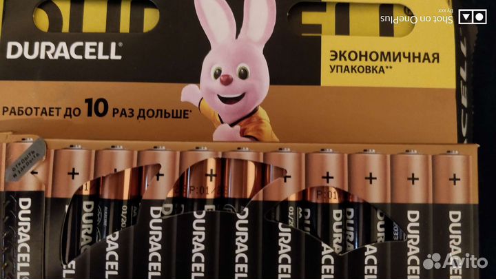 Батарейки duracell тип ааа, аа 12шт