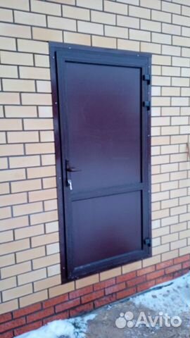 Алюминиевые двери