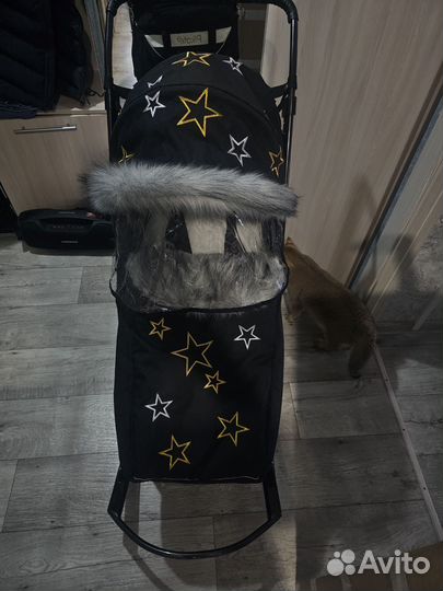 Санки коляска детские Pikate Limited Edition