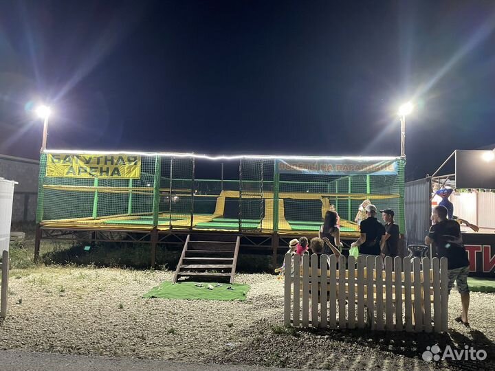 Развлекательный комплекс, Батуты