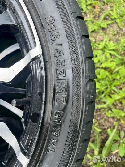 Колеса летние 215/45 r17