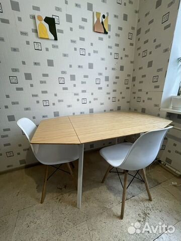 Стол IKEA PS 2012 и стулья бу