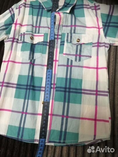Рубашка на мальчика 128
