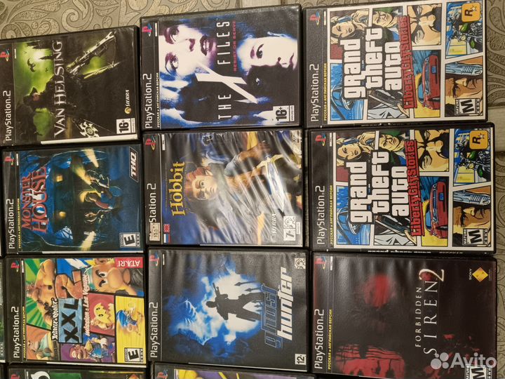 Игровые диски на ps2