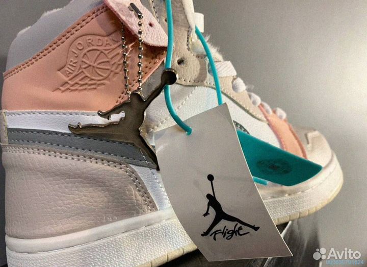 Кроссовки Nike Air Jordan тёплые (Арт.78474)