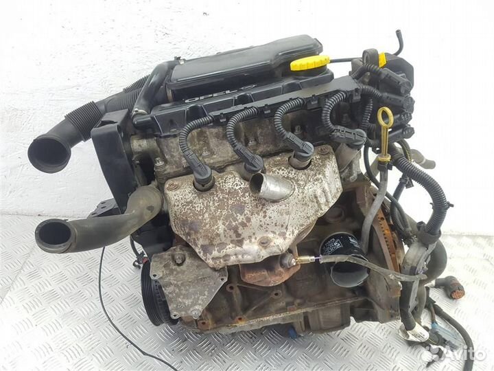 Двигатель opel astra G X16SZR 1998 1.6 бензин
