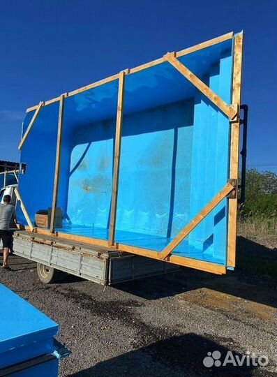 Полипропиленовая чаша (бассейн) 7м*3м*1,5м