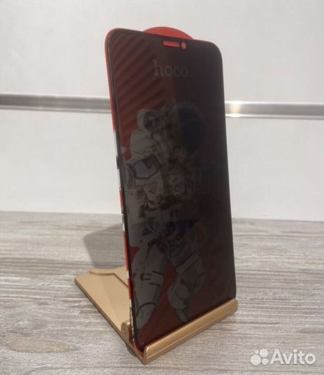 Защитное стекло iPhone антишпион Hoco