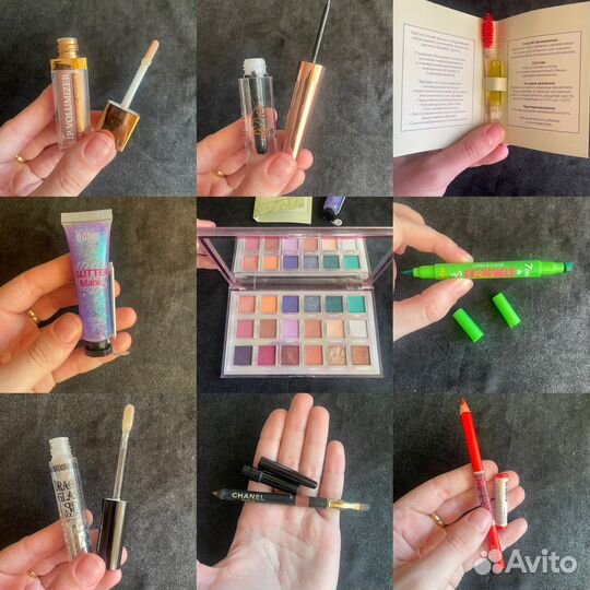 Огромный набор декоративной и уходовой косметики