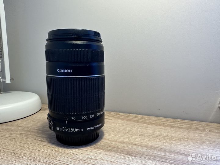 Объектив canon ef s 55 250mm