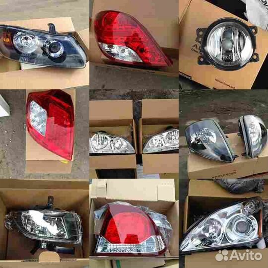 Монтажный набор фары правый перед для fiat stilo