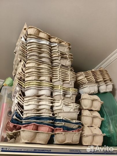 Контейнеры/коробки от яиц бесплатно