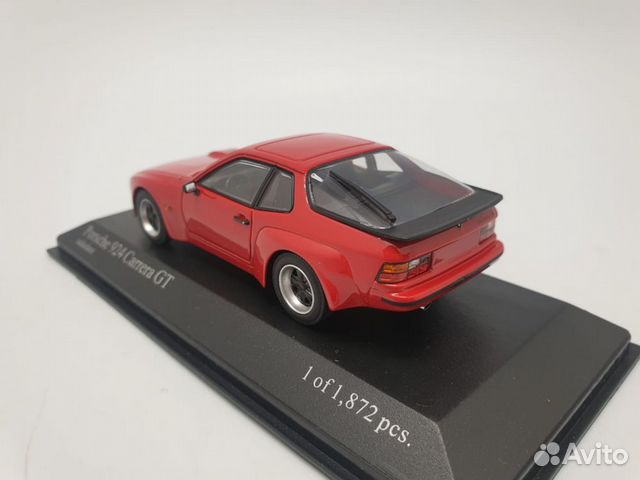 Porsche 924 Carrera GT 1981 Red арт.400066120