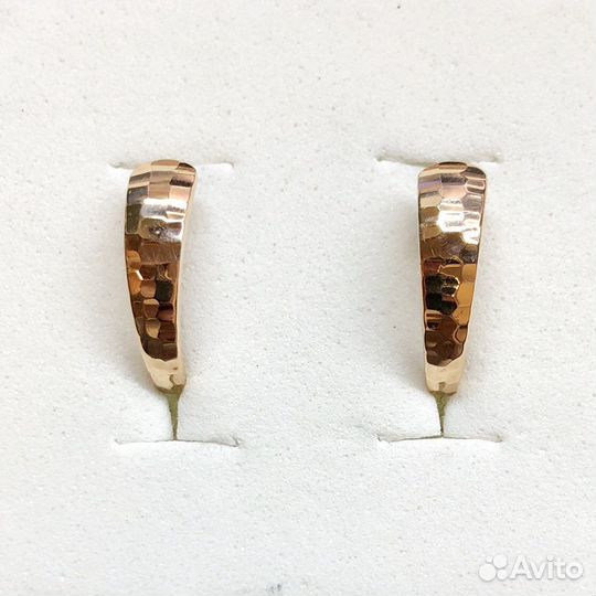 Золотые серьги 585 пробы