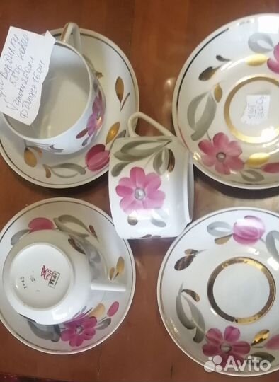 Советский фарфор на добор сервизам