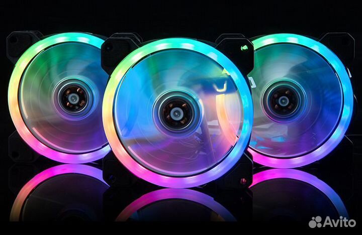 Вентилятор управляемый Argb 6pin LED кулер для кор