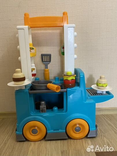 Машина каталка кухня fisher price