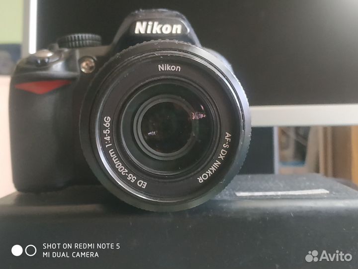 Зеркальный фотоаппарат nikon D3100- bodу