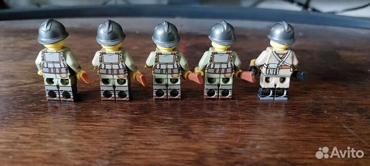 Lego французские солдаты