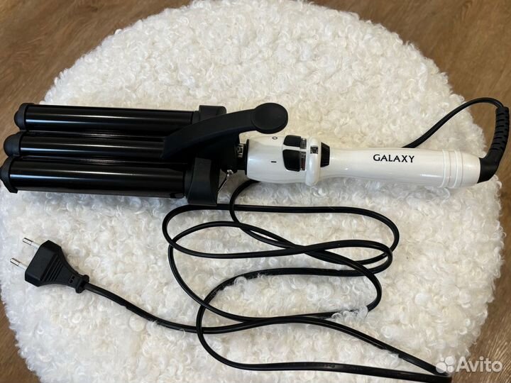 Плойка для волос galaxy волна