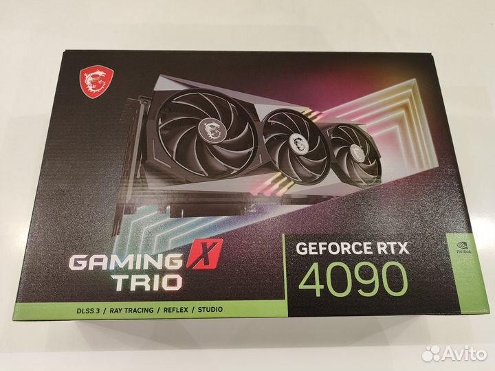 RTX 4090 MSI Gaming X Trio/ Новая / Гарантия / Чек