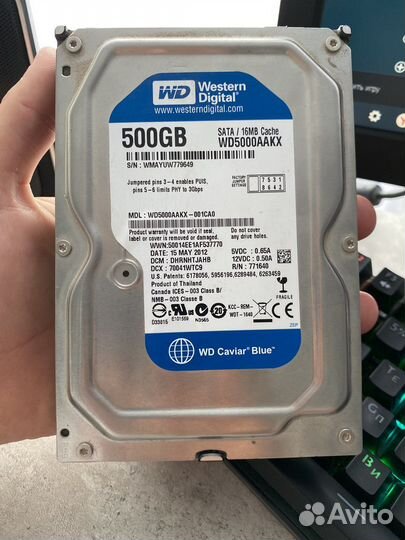 Жесткий диск 500гб