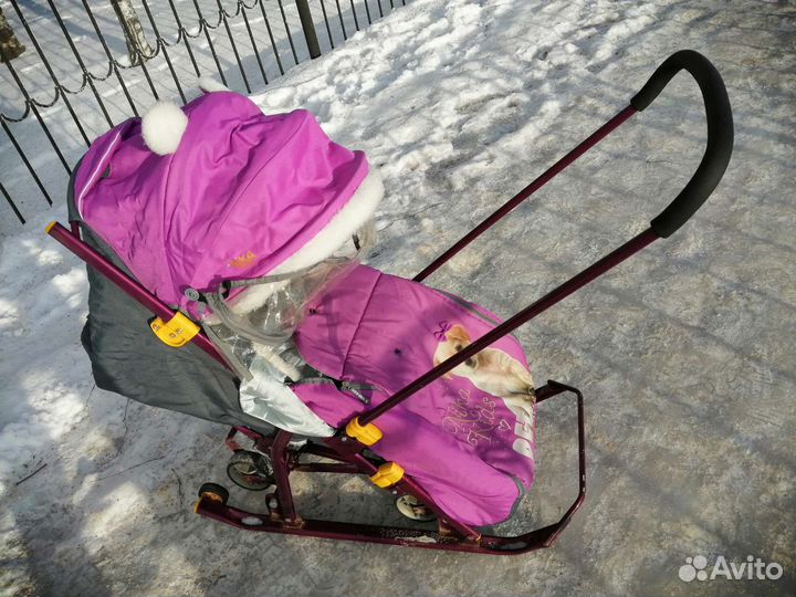Санки коляска ника 7 2