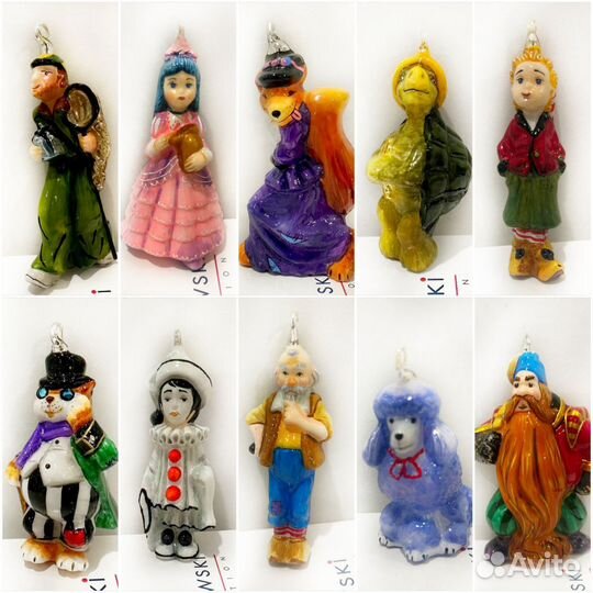 Елочные игрушки komozja и mostowski
