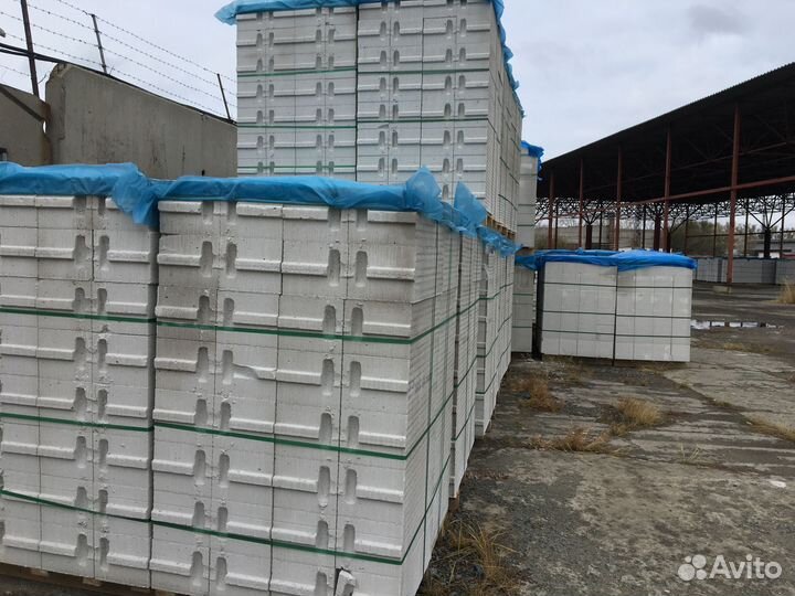 Газоблок. Газобетонные блоки. Отгрузка от 30м3