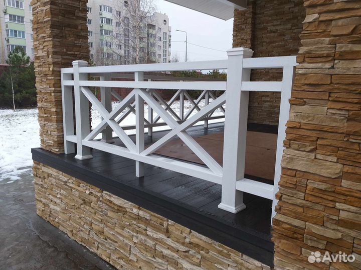 Стильные ограждения из дпк