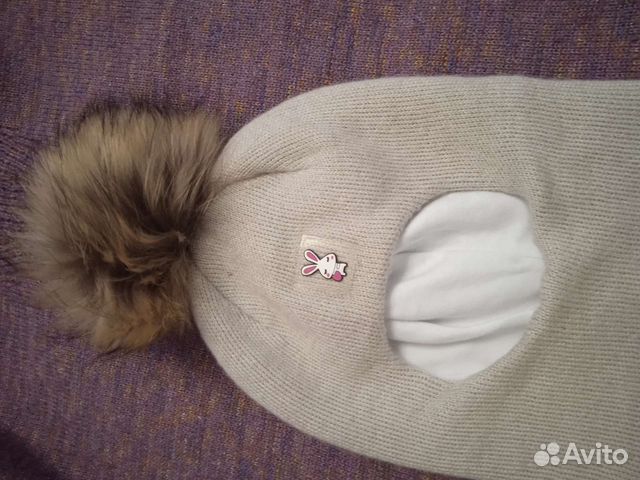 Зимняя шапка на девочку