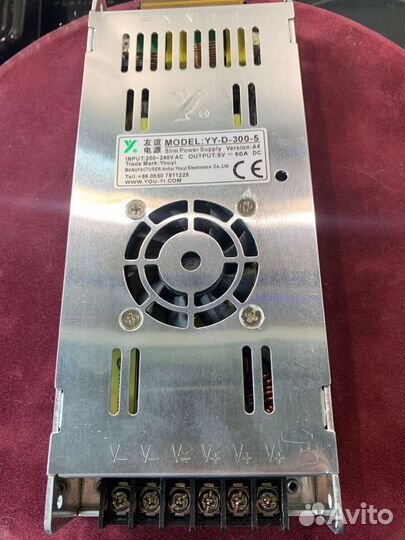 Блок питания 300w-5- (5V, 60A, 300W)