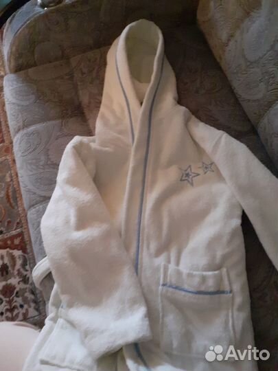 Халат банный детский 116-128р