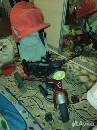 Детские санки коляска