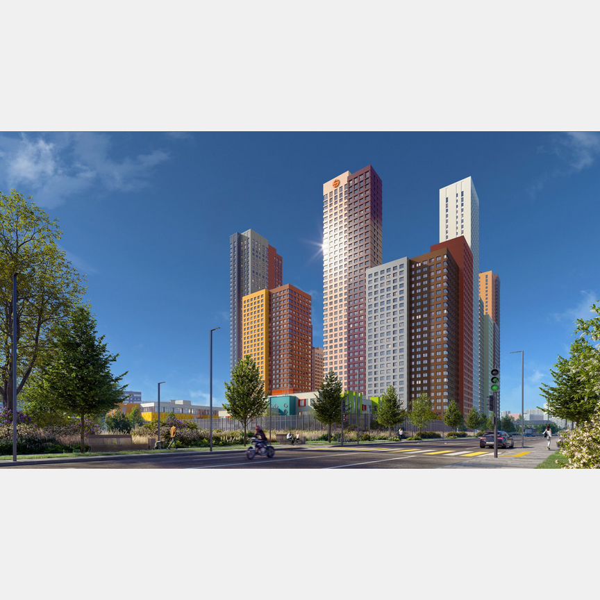 2-к. квартира, 53,5 м², 5/5 эт.