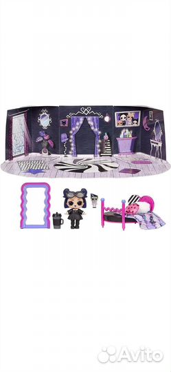 Игровой набор комната лол с куклой 4 серии