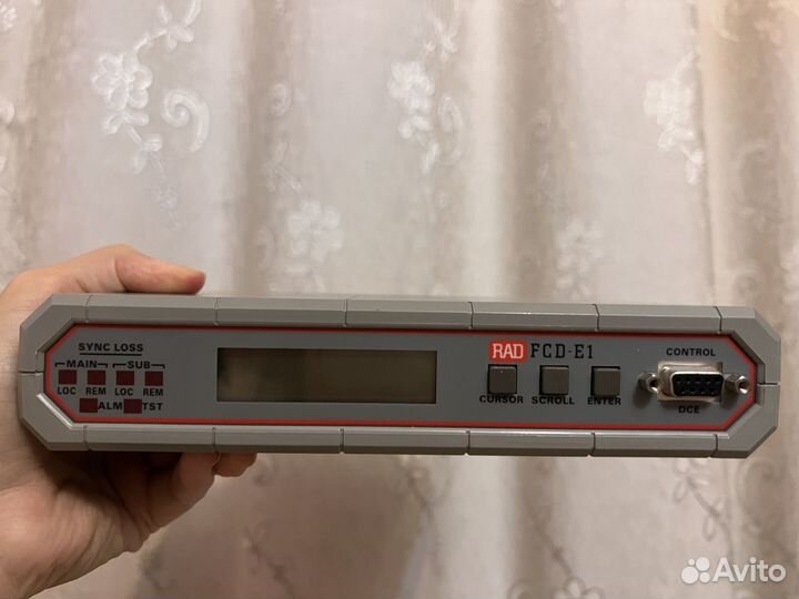 Мультиплексор Модем RAD FCD-E1/AC/V35/V35