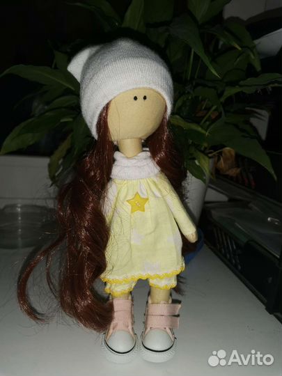 Интерьерная кукла ручной работы