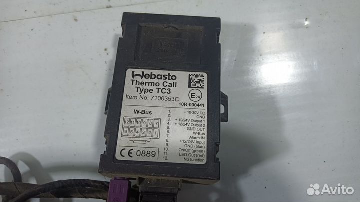 Блок управления GSM Webasto Thermo Call TC3