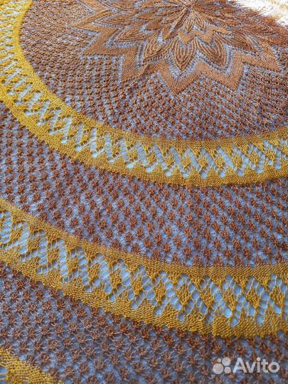 Скатерть круглая диам.190 Винтаж, Европа