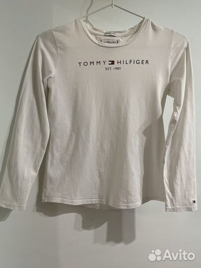 Лонгслив tommy hilfiger детский