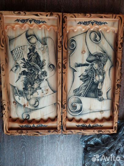 Нарды ручной работы