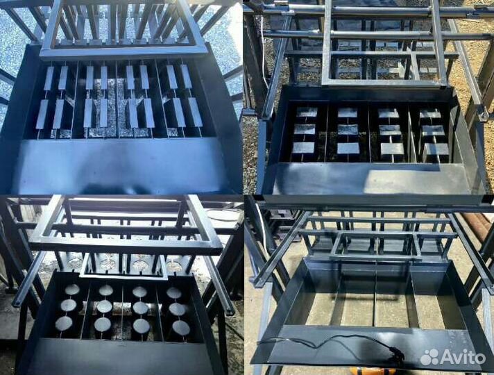 Шлакоблочный станок всш-4, доставка с завода