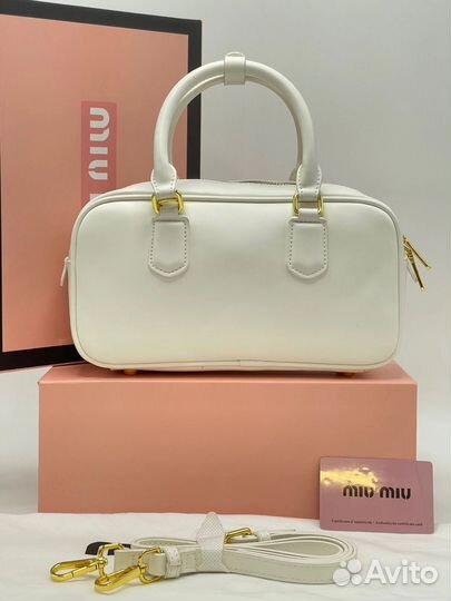 Сумка Miu Miu белая